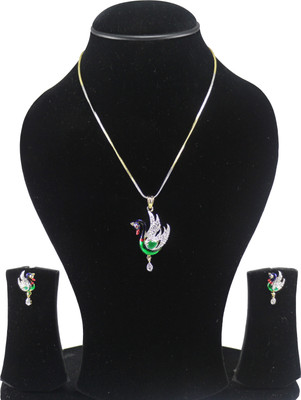 

You Bella Alloy Jewel Set(Multicolor)