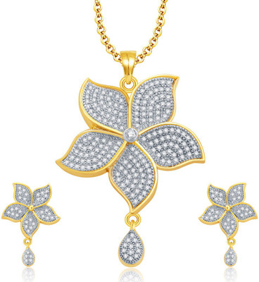 

Sukkhi Alloy Jewel Set(Gold, White)