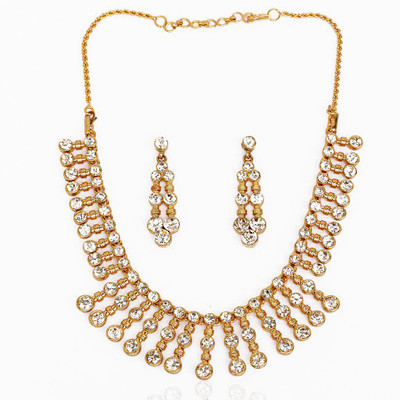 47% OFF on TOUCHSTONE Metal Jewel Set(Gold) 47% OFF on TOUCHSTONE Metal Jewel Set(Gold)