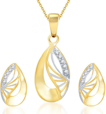 Sukkhi Alloy Jewel Set(White, Gold)