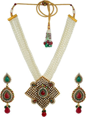

K.R.S. Jewels Alloy Jewel Set(White)