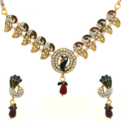 Luxor Alloy Jewel Set(Multicolor) available at flipkart for Rs.369