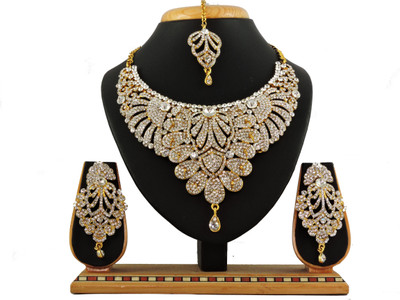 

Vatsalya Creation Alloy Jewel Set(White)