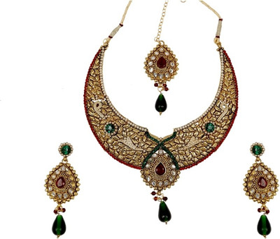 

Kavyanjali Jewels Alloy Jewel Set(Multicolor)