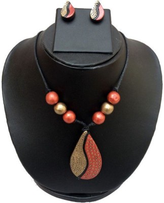 Sudha Creations Terracotta Multicolor Jewellery Set(Pack of 1)