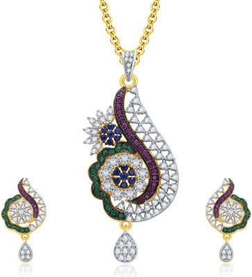 

Sukkhi Alloy Jewel Set(Gold, White)