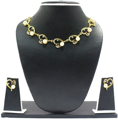 STYYLO FASHION Alloy Gold-plated Multicolor Jewellery Set(Pack of 1)