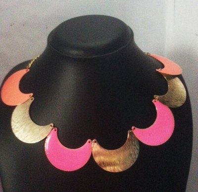 

Kshitij Jewels Alloy Jewel Set(Pink, Orange)