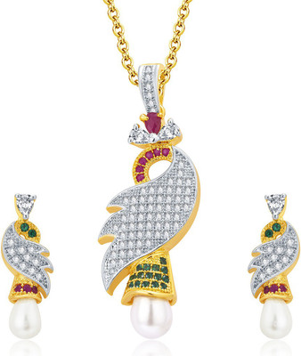 

Sukkhi Alloy Jewel Set(Gold, White)
