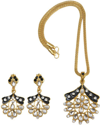 

Taj Pearl Alloy Jewel Set(Multicolor)
