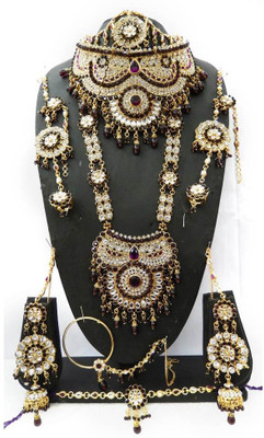 

Shree Bhawani Art Jewellery Alloy Jewel Set(Multicolor)