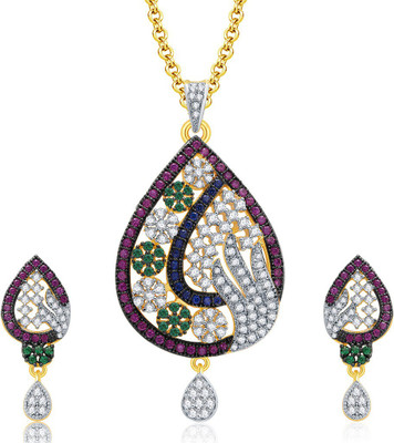 

Sukkhi Alloy Jewel Set(Gold, White)