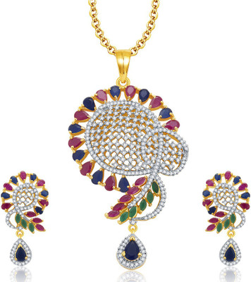 

Sukkhi Alloy Jewel Set(Gold, White)