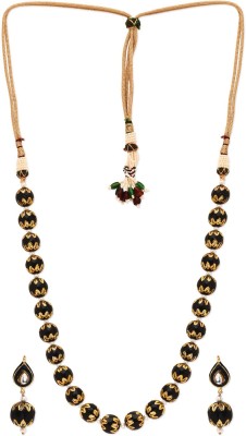 The Ethnic Wears Metal, Alloy Multicolor Jewellery Set(Pack of 1)