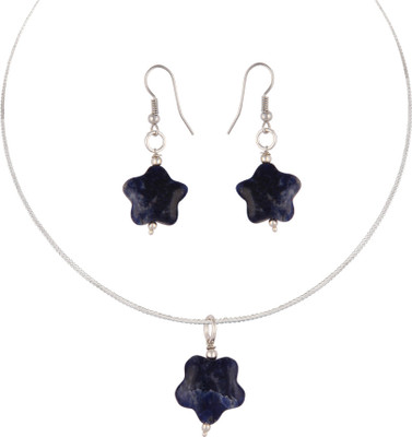 

Pearlz Ocean Alloy Jewel Set(Blue)
