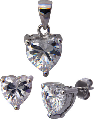 

Abhooshan Sterling Silver Jewel Set