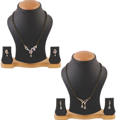 

Zeneme Alloy Jewel Set(Gold)