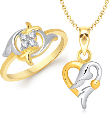 

VK Jewels Alloy Jewel Set(Gold)