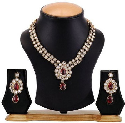 

You Bella Alloy Jewel Set(Gold)