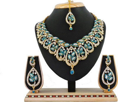 

Vatsalya Creation Alloy Jewel Set(Turquoise)