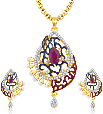 

Sukkhi Alloy Jewel Set(Gold, White)