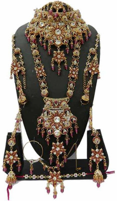 

Shree Bhawani Art Jewellery Alloy Jewel Set(Multicolor)