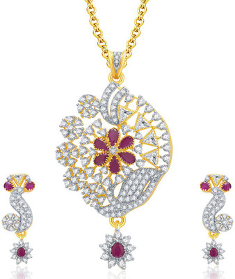 

Sukkhi Alloy Jewel Set(Gold, White)