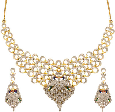 

You Bella Alloy Jewel Set(Multicolor)