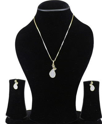 

You Bella Alloy Jewel Set(Gold)