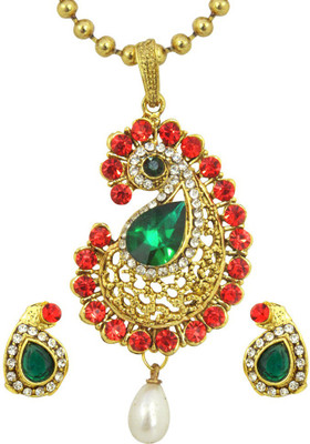 

Peora Alloy Jewel Set(Multicolor)