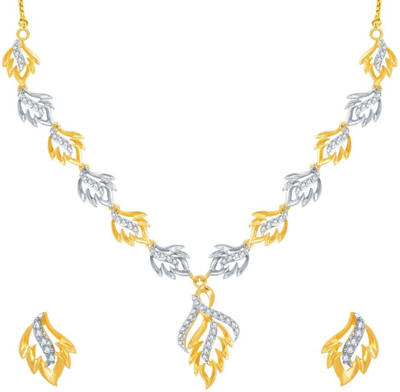 Sukkhi Alloy Jewel Set(White, Gold)