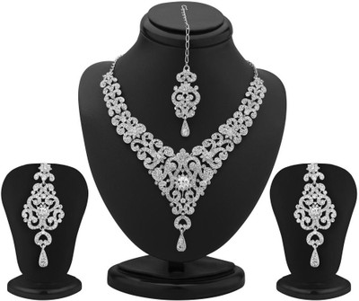 

Sukkhi Zinc Jewel Set(White)