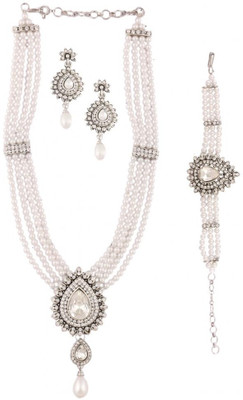 

the jewelbox Zinc Jewel Set(White)