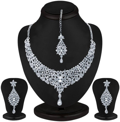 

Sukkhi Zinc Jewel Set(White)