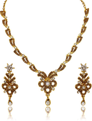 

Atasi International Alloy Jewel Set(Brown)