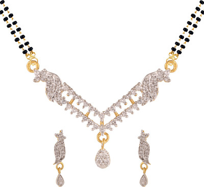 

Parinaaz Alloy Jewel Set(White)