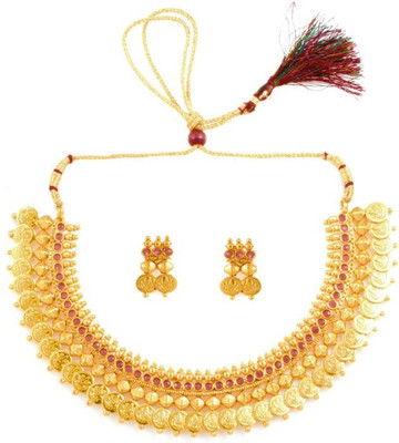 STYYLO FASHION Alloy Gold-plated Multicolor Jewellery Set(Pack of 1)