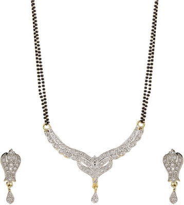 

You Bella Alloy Jewel Set(White)