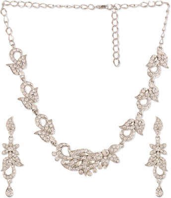 

Shriya Alloy Jewel Set(Silver)