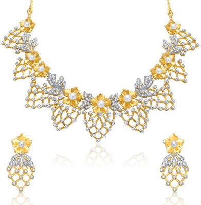 

Sukkhi Alloy Jewel Set(Gold, White)