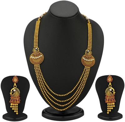 

Trushi Copper Jewel Set(Gold)