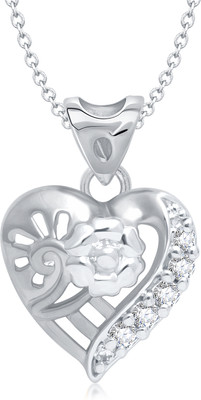 85% OFF on Vina Fashion Jewellery Rhodium Alloy Pendant