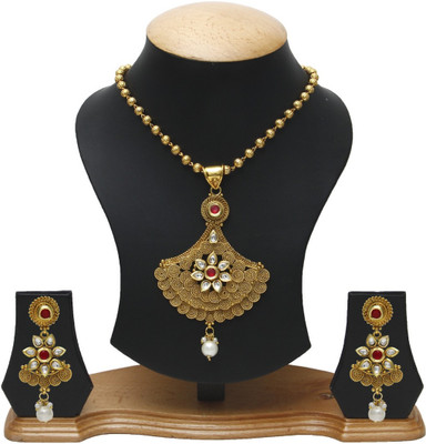 

Jewels Galaxy Copper Jewel Set(Gold)