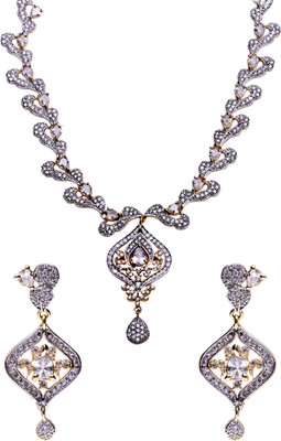 

Asset Jewels Alloy Jewel Set(Gold, Silver)