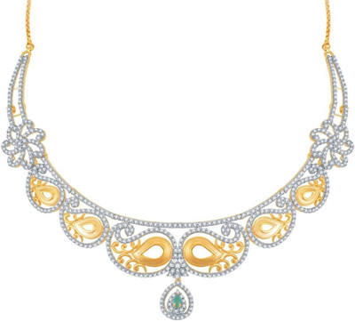 

Sukkhi Alloy Jewel Set(White, Gold)