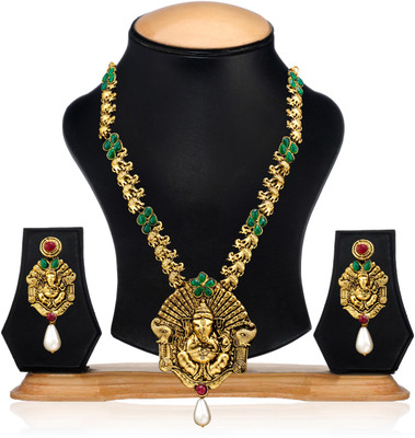 76% OFF on Zaveri Pearls Alloy Jewel Set(Multicolor) 76% OFF on Zaveri Pearls Alloy Jewel Set(Multicolor)