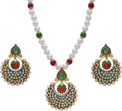

Prisha Alloy Jewel Set(Multicolor)