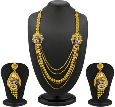 

Trushi Copper Jewel Set(Gold)