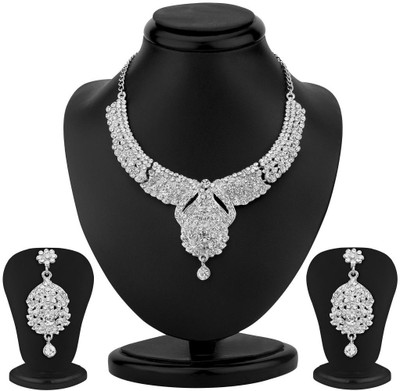 

Sukkhi Zinc Jewel Set(Silver)