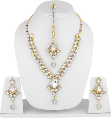 STYYLO FASHION Alloy Gold-plated Multicolor Jewellery Set(Pack of 1)